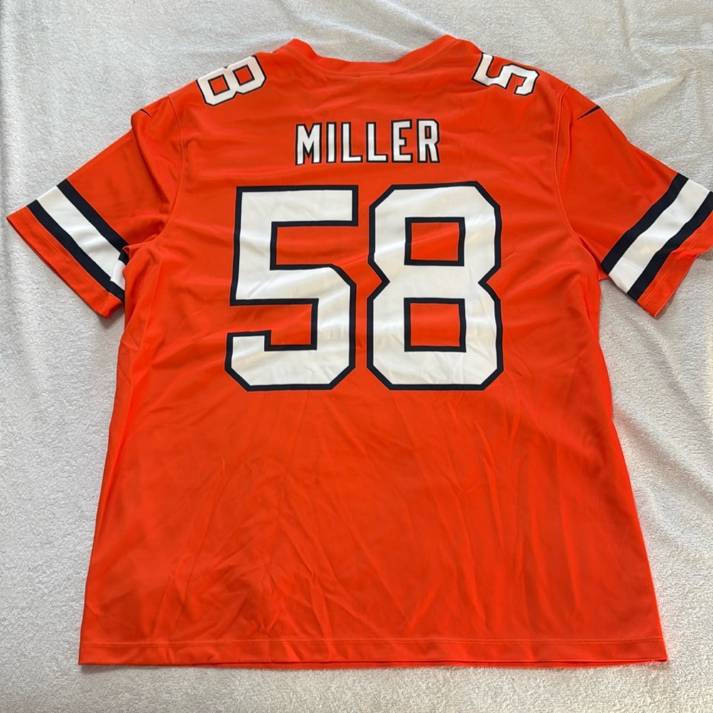 NIKE NFL broncos color rush jersey